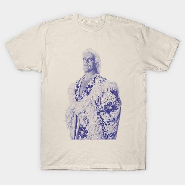 Ric Flair Vintage blue T-Shirt by Enzy Diva